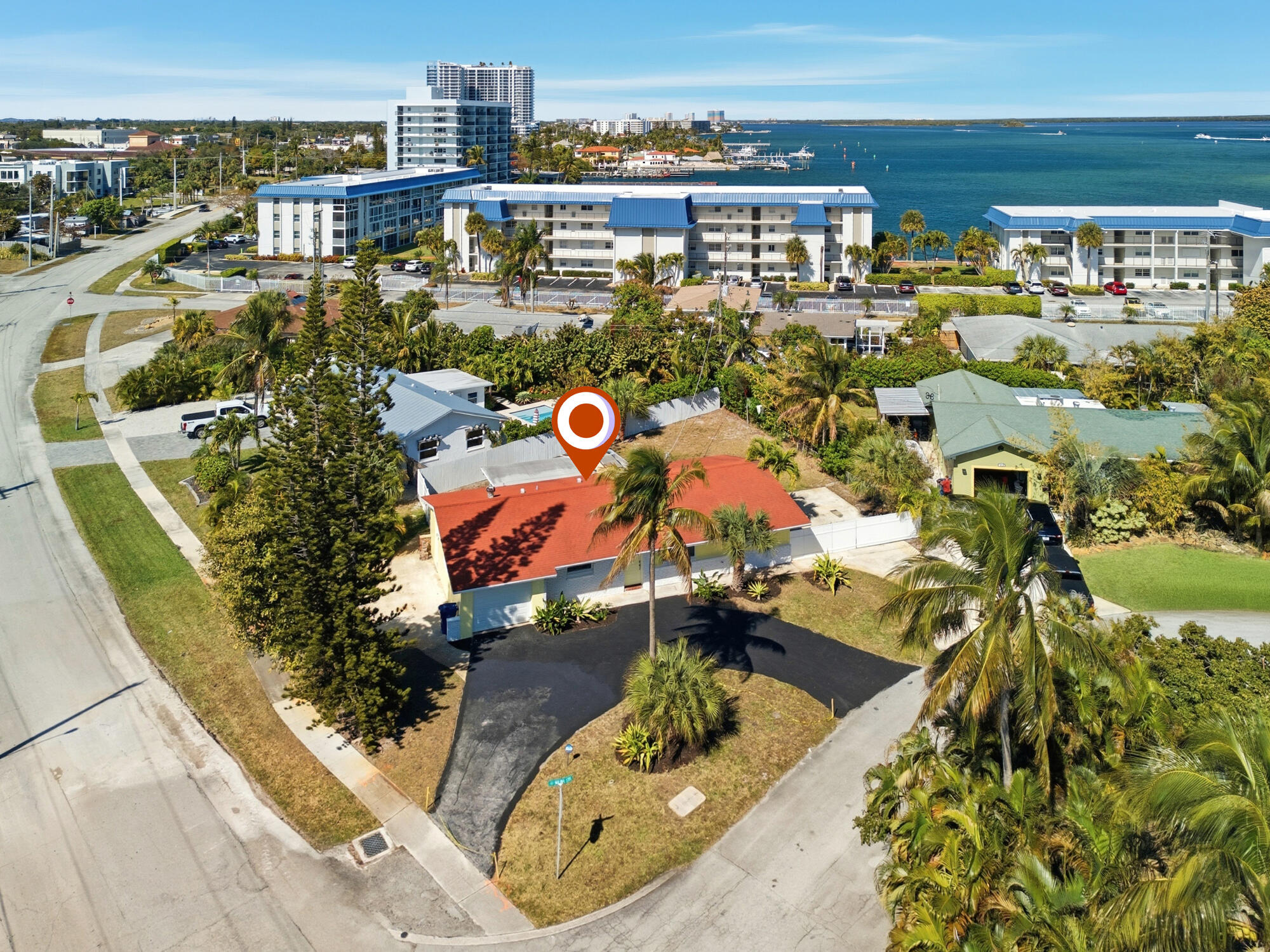 301 Wilma Circle Riviera Beach, FL 33404 - Photo 25 of 35 an aerial view of residential houses with outdoor space