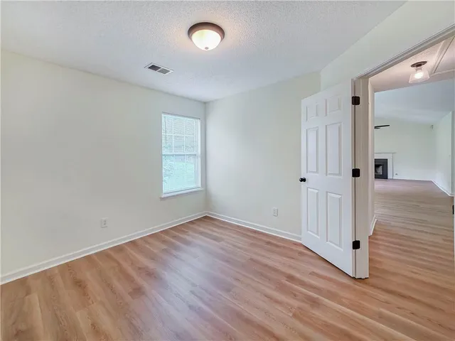 wooden floor in an empty room
