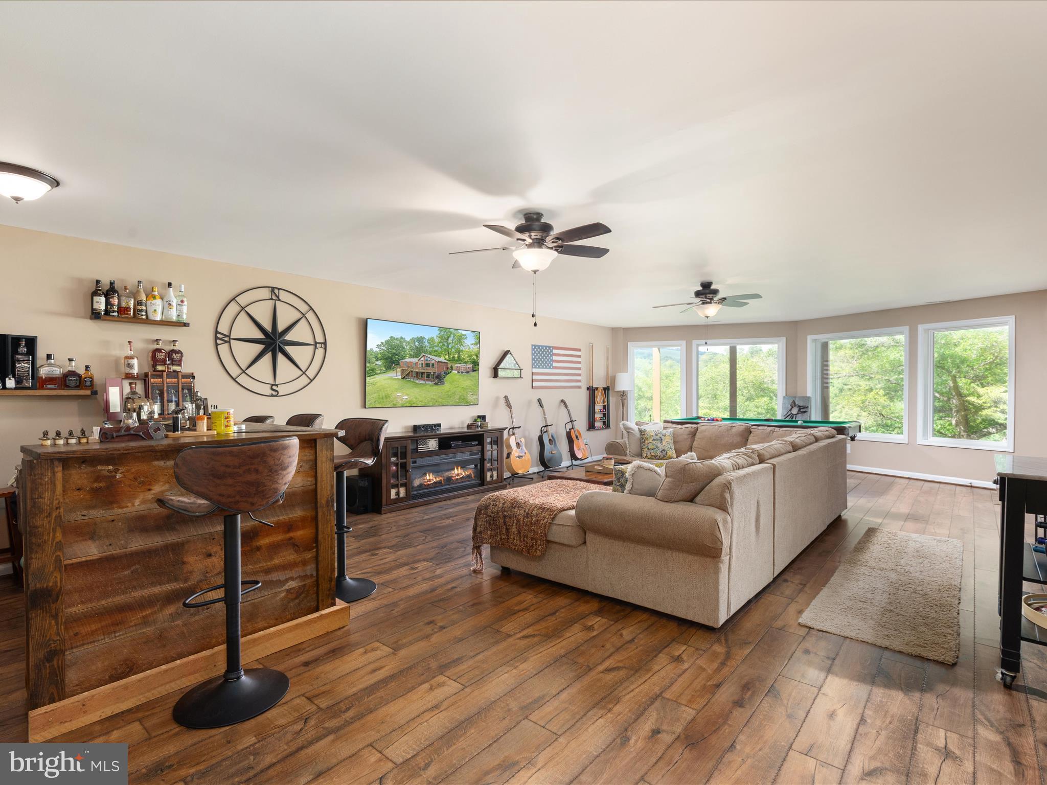 1439 Fiery Run Road Linden, VA 22642 - Photo 21 of 49 Finished Basement