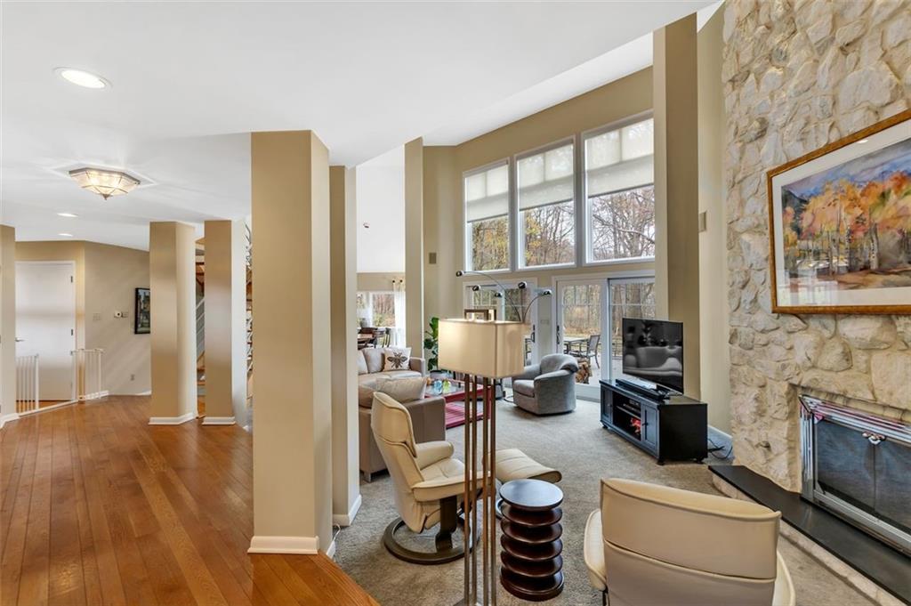 369 Maple Lane Canonsburg, PA 15317 - Photo 9 of 50 a room with furniture and a fireplace