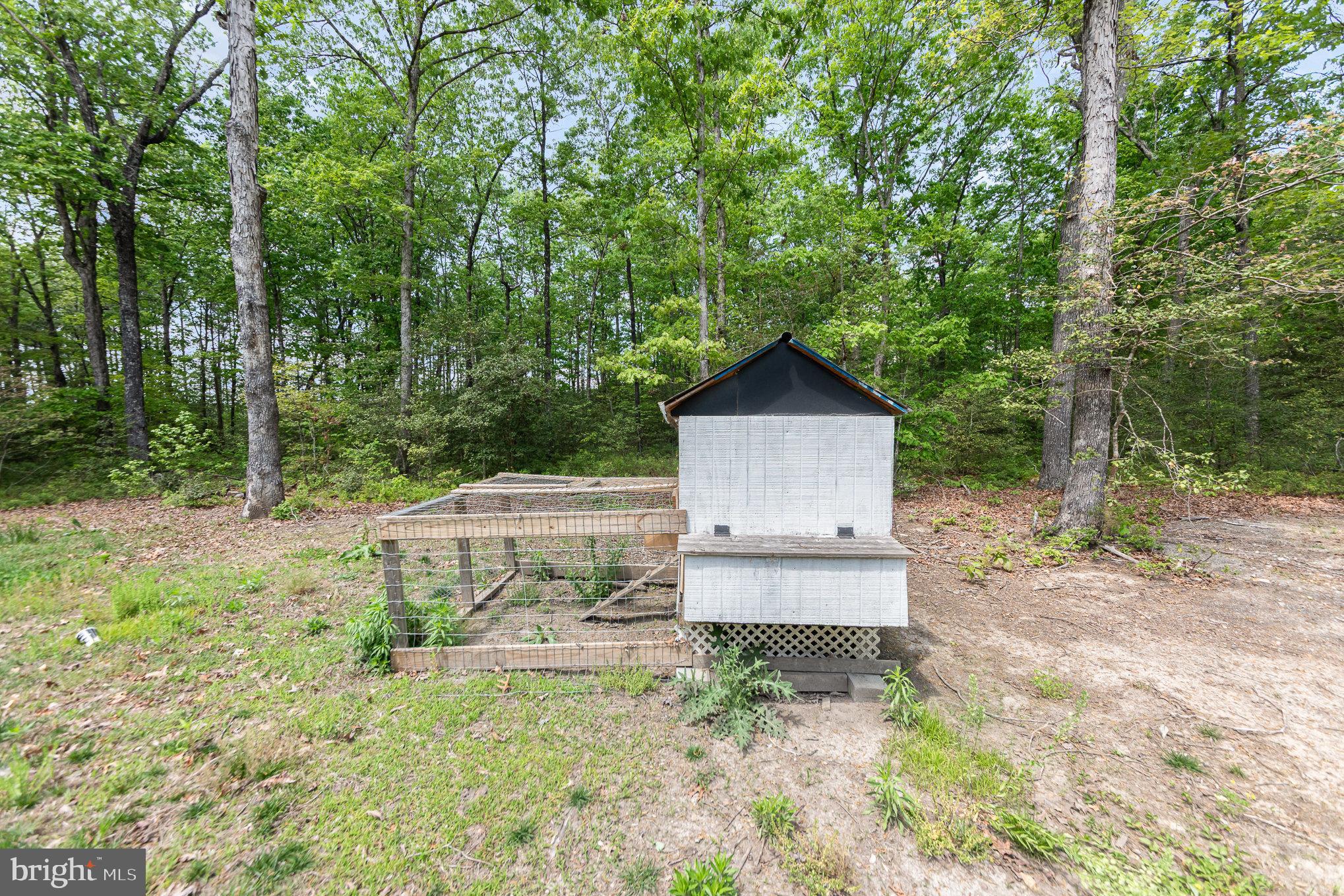 7464 Cedar Fork Road Ruther Glen, VA 22546 - Photo 21 of 24 a front view of a house with garden