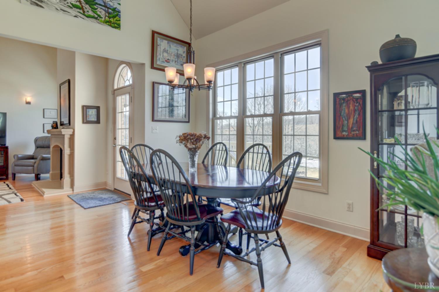 2003 Colby Drive Forest, VA 24551 - Photo 15 of 69 Breakfast area, vaulted ceiling, incredible views!!!