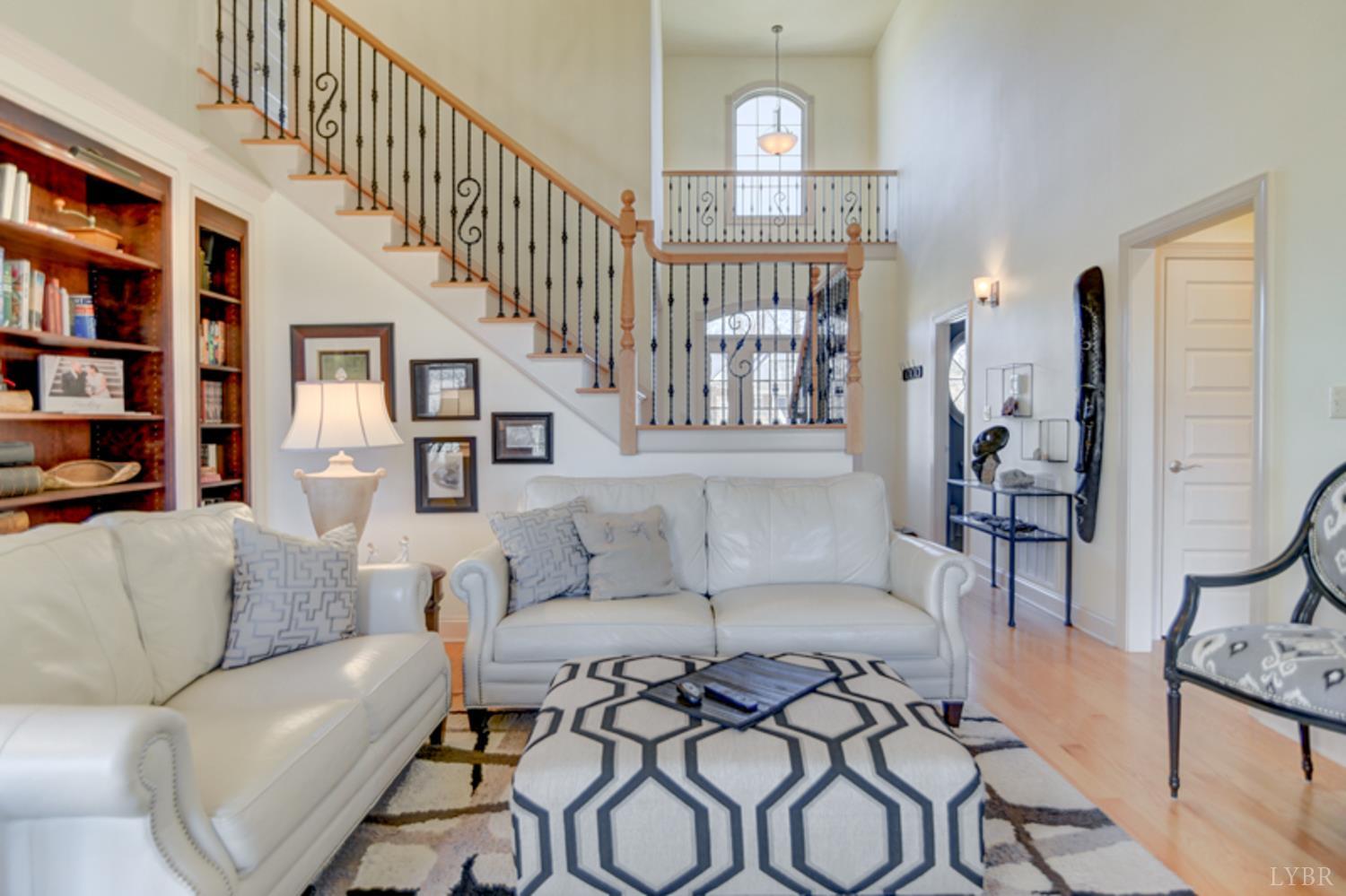 2003 Colby Drive Forest, VA 24551 - Photo 17 of 69 2 Story Great Room!! Gorgeous hardwood flooring.