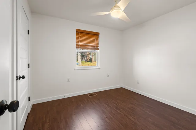 wooden floor in an empty room
