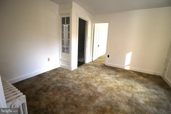 a view of empty room