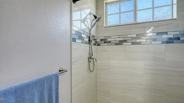 a workspace with furniture and a window