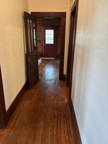 wooden floor in a gallery