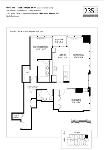 $3,300 | 235 West Van Buren Street, Unit 3801, Chicago, IL 60607