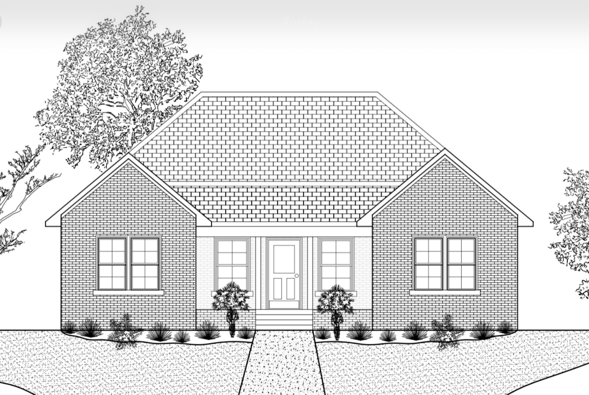 4945 Bill Baggett Road Cedar Hill, TN 37032 - Photo 1 of 2 a front view of a house