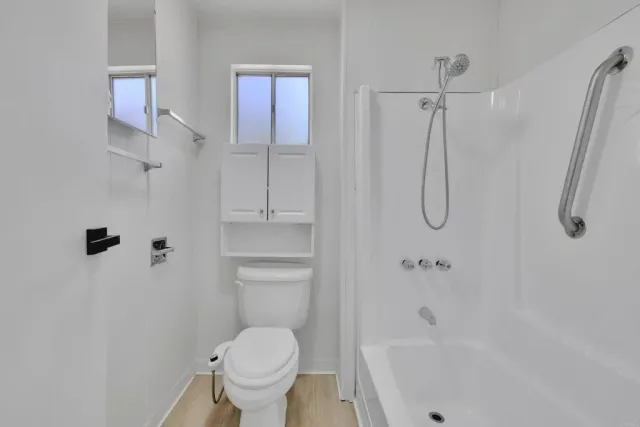 a view of a backyard of the house