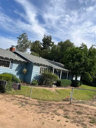 front view of house with a yard