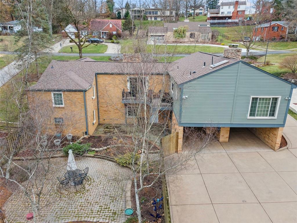 85 Lambeth Drive Pittsburgh, PA 15241 - Photo 43 of 47 a bird view of a house with a yard