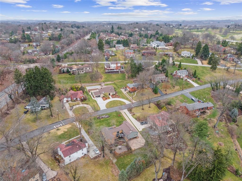 85 Lambeth Drive Pittsburgh, PA 15241 - Photo 46 of 47 an aerial view of a house with a outdoor space