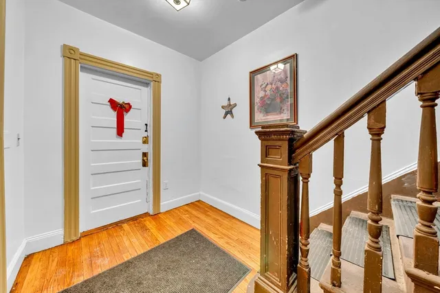 a view of an entryway