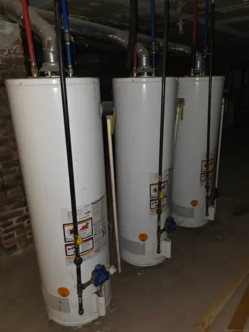 a view of water heater room