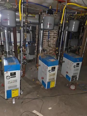 a view of water heater room