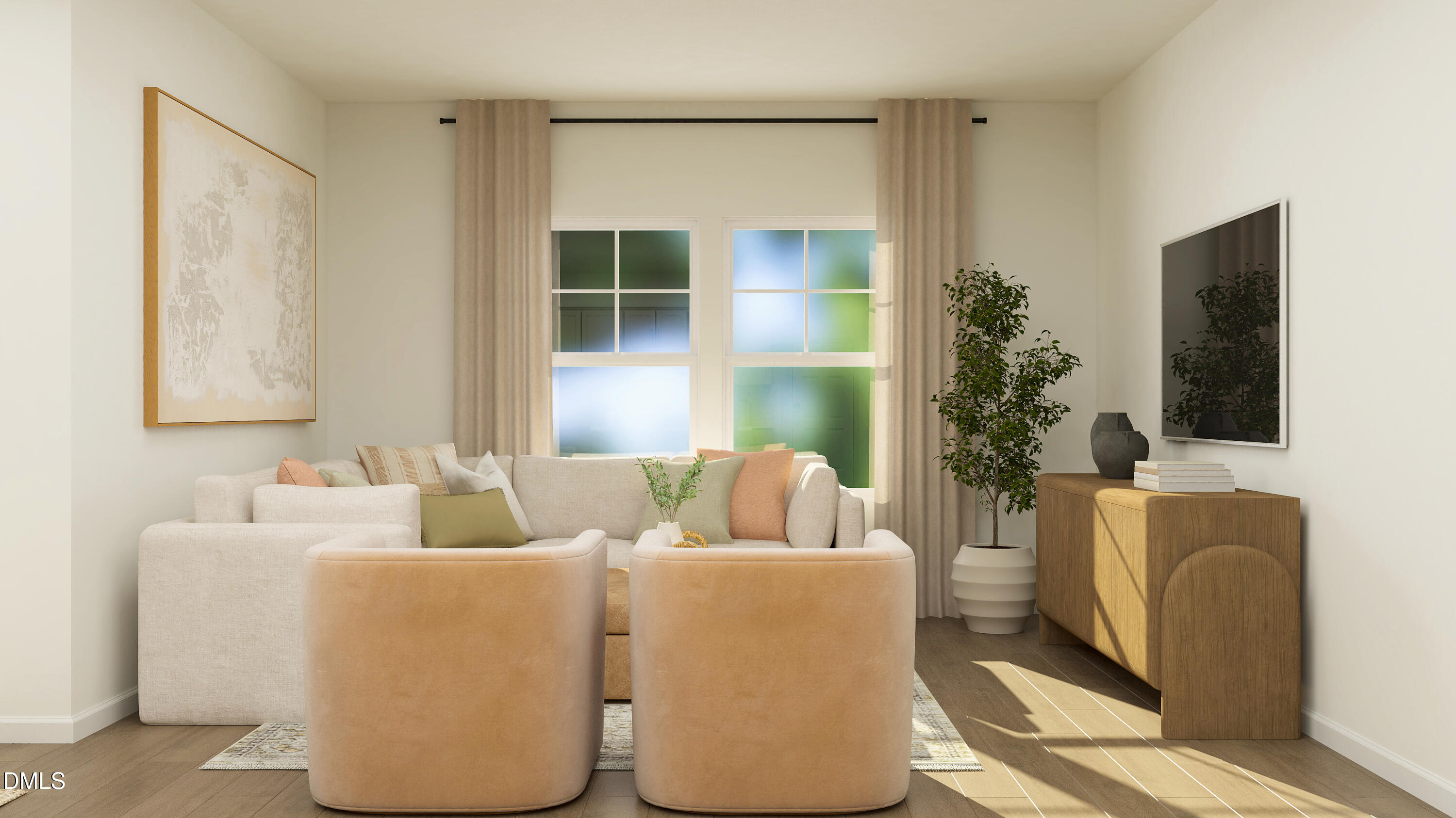719 Roy Adams Road Angier, NC 27501 - Photo 5 of 17 Living - Rendering Only