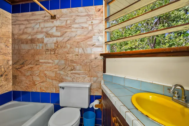 a outdoor space with furniture