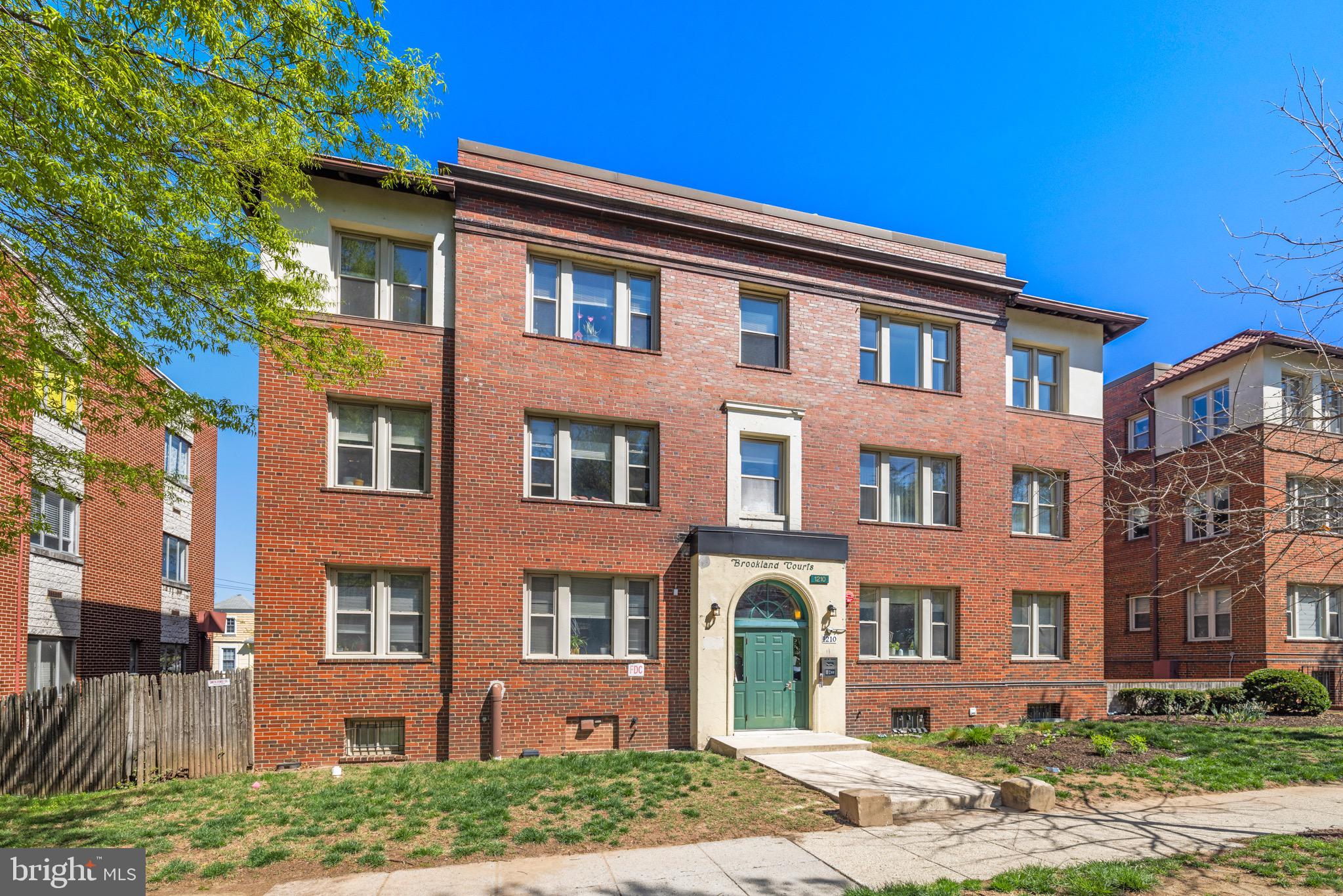 1210 Perry Street Northeast, Unit 201 Washington, DC 20017 - Photo 2 of 16 a front view of a building
