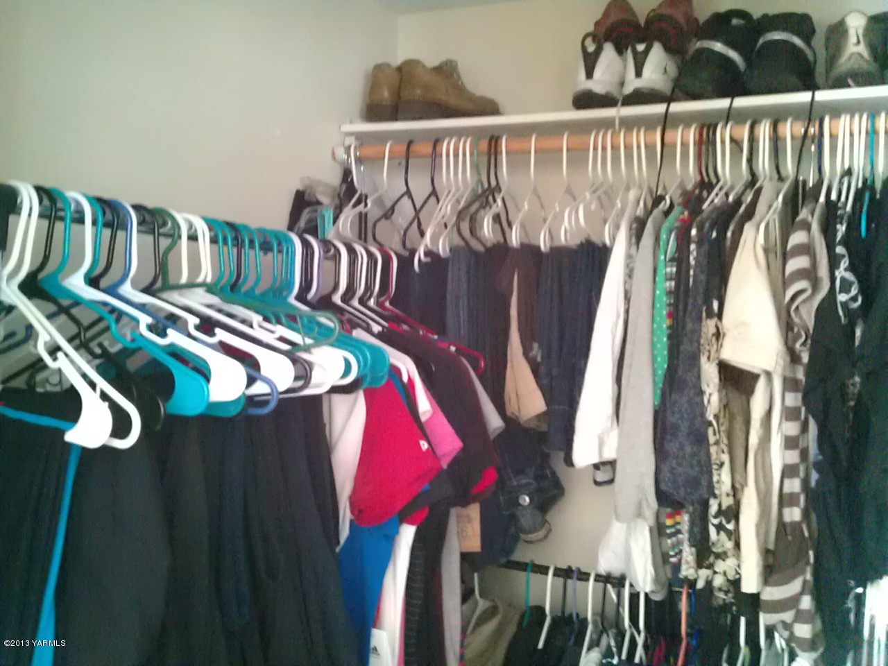 7305 Mieras Road Yakima, WA 98901 - Photo 8 of 15 a view of walk in closet with clothes and shoes