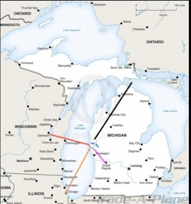 6708 West Weaver Road Shelby, MI 49455 - Photo 28 of 28 airport maps