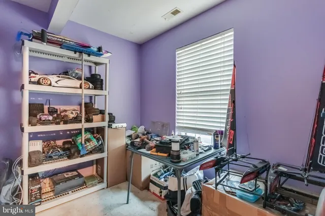 a room with storage and utility