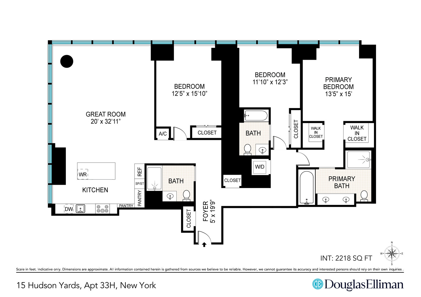 15 Hudson Yards, Unit 33H Manhattan, NY 10001 - Photo 10 of 10 a picture