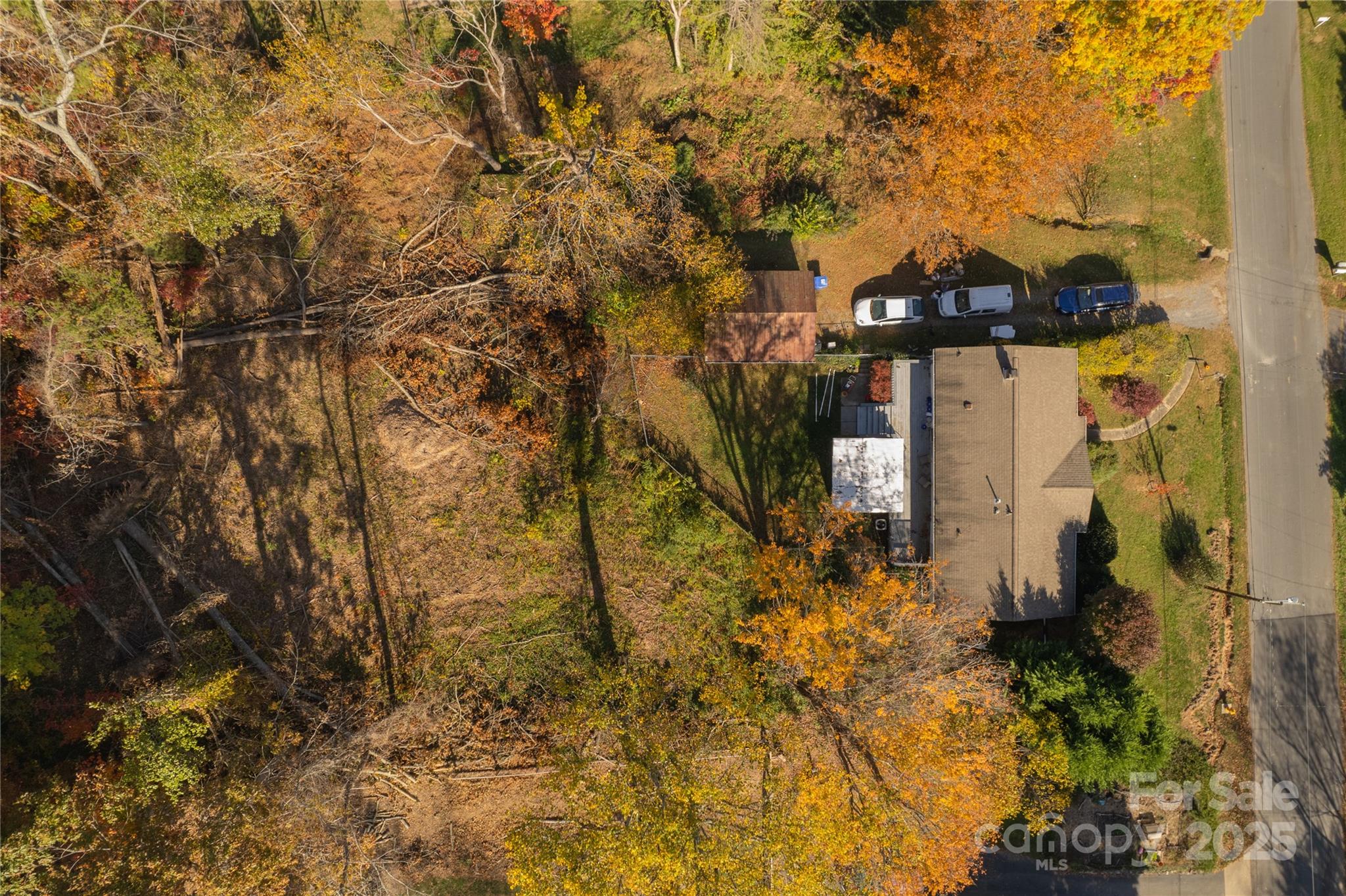 13 Bassett Road Asheville, NC 28804 - Photo 16 of 16 a view of a house with a yard