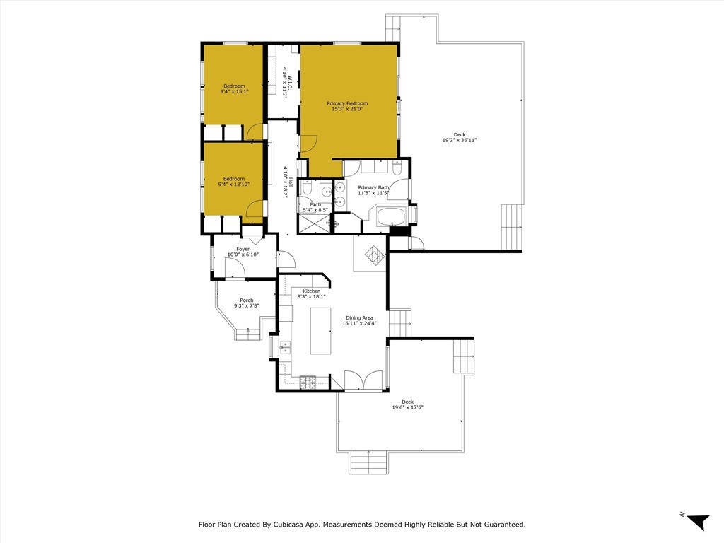 10294 Red Eye Road Oroville, CA 95965 - Photo 31 of 62 a picture of a bathroom with a sink and a mirror