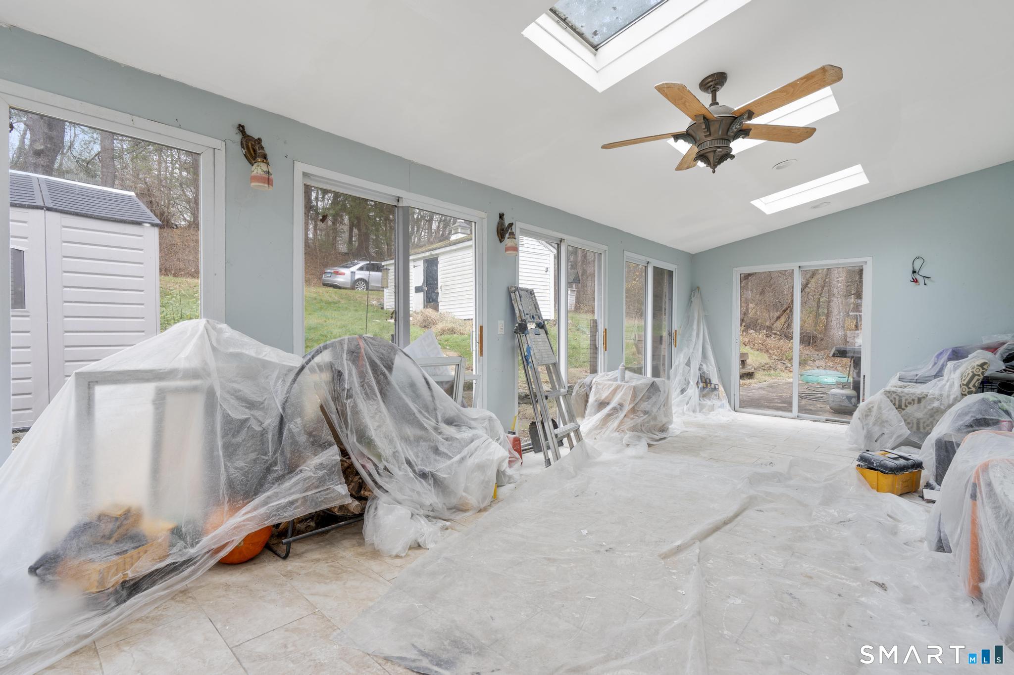 523 Chamberlain Hill Road Haddam, CT 06441 - Photo 13 of 40 a view of a livingroom with furniture and windows