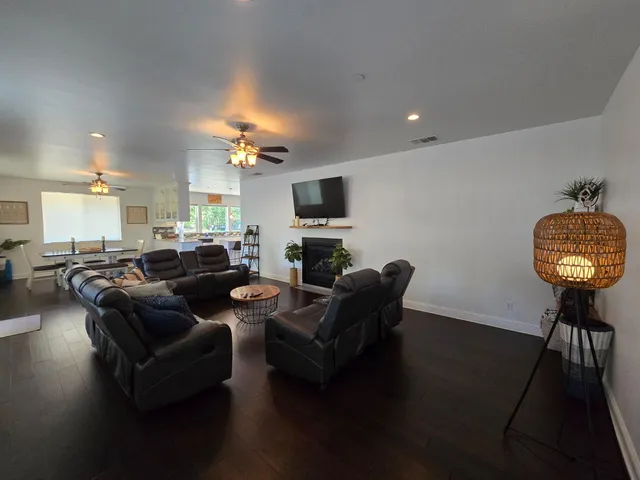 a stove top oven sitting inside of a kitchen