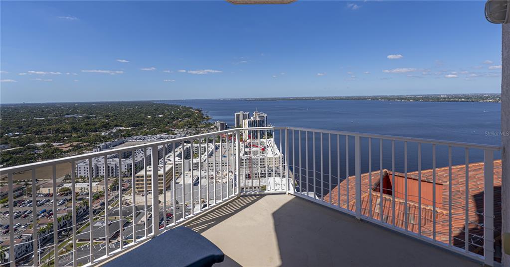 2104 West First Street, Unit 3103 Fort Myers, FL 33901 - Photo 3 of 74 a view of balcony with wooden floor