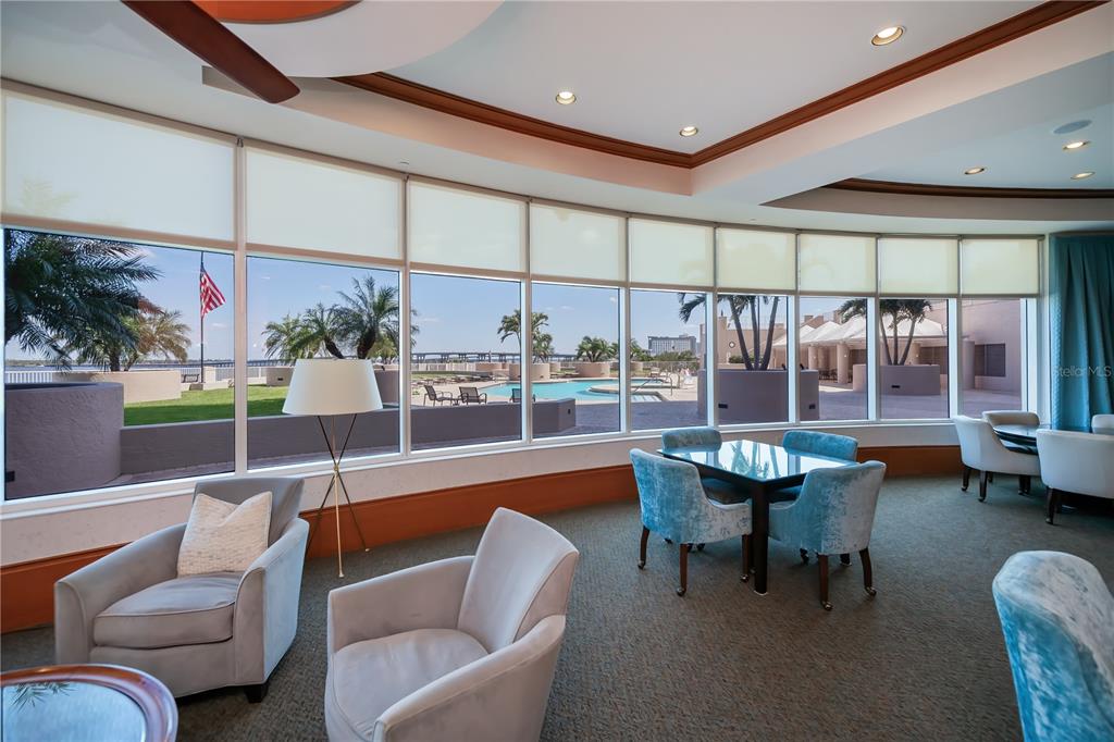 2104 West First Street, Unit 3103 Fort Myers, FL 33901 - Photo 66 of 74 a outdoor living space with furniture and a potted plant