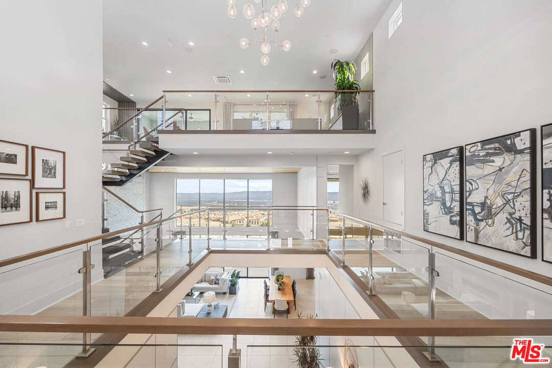 20378 Marlow Lane Porter Ranch, CA 91326 - Photo 26 of 52 a view of a living room and kitchen