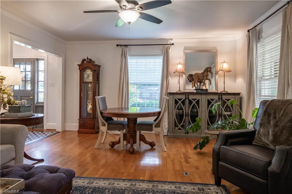 211 Dutchman Creek Road Elkin, NC 28621 - Photo 7 of 42 Spacious living room allows for multiple seating areas. Photos taken Oct. 2025
