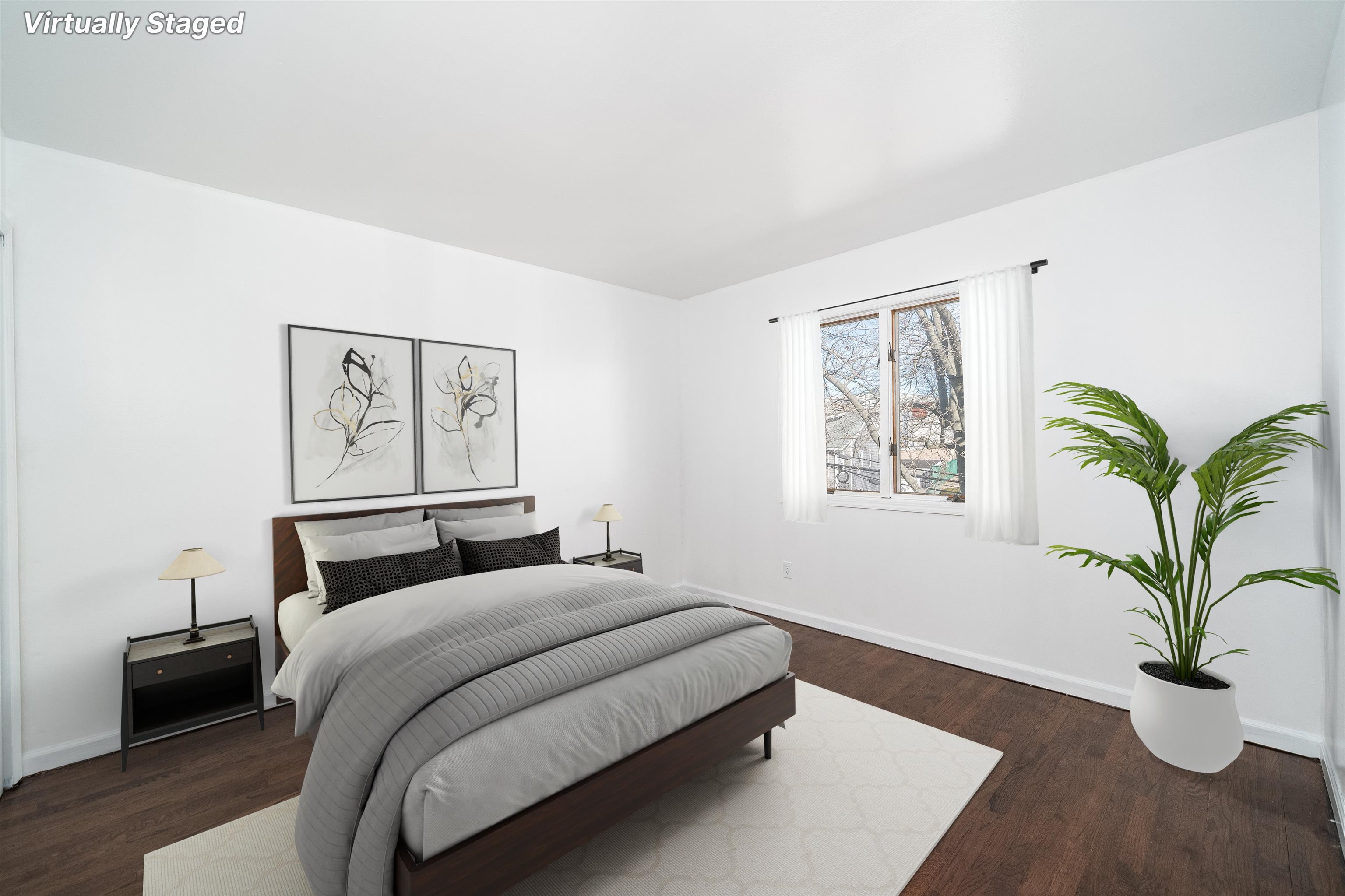 156 Main Street East Rutherford, NJ 07073 - Photo 13 of 19 a bedroom with bed and window