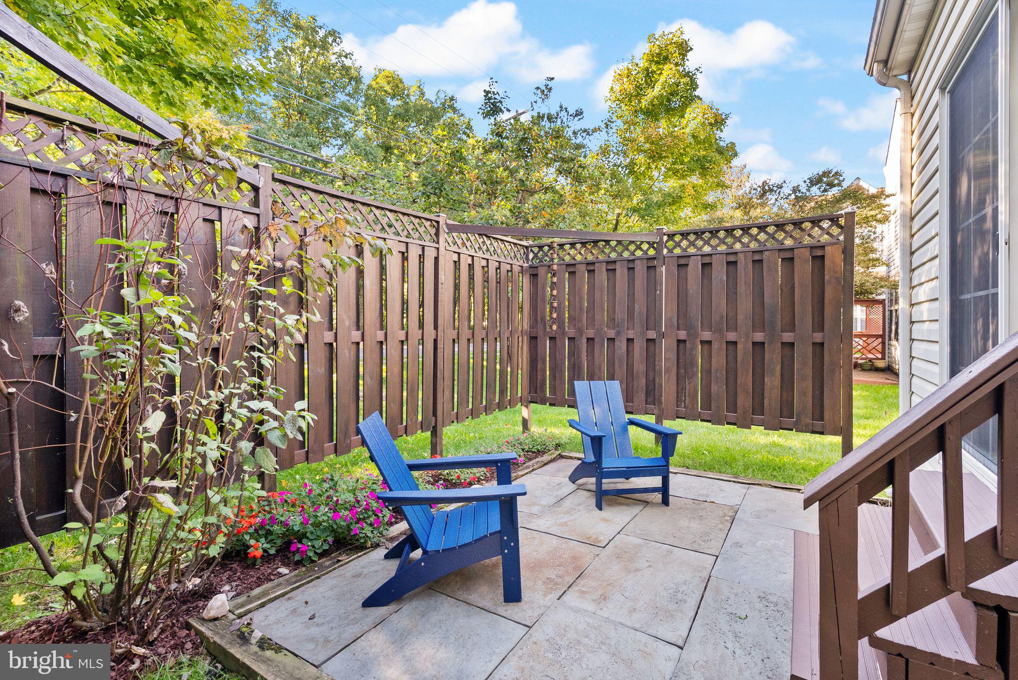 2459 Arctic Fox Way Reston, VA 20191 - Photo 16 of 45 Outdoor Patio - Partially Fenced