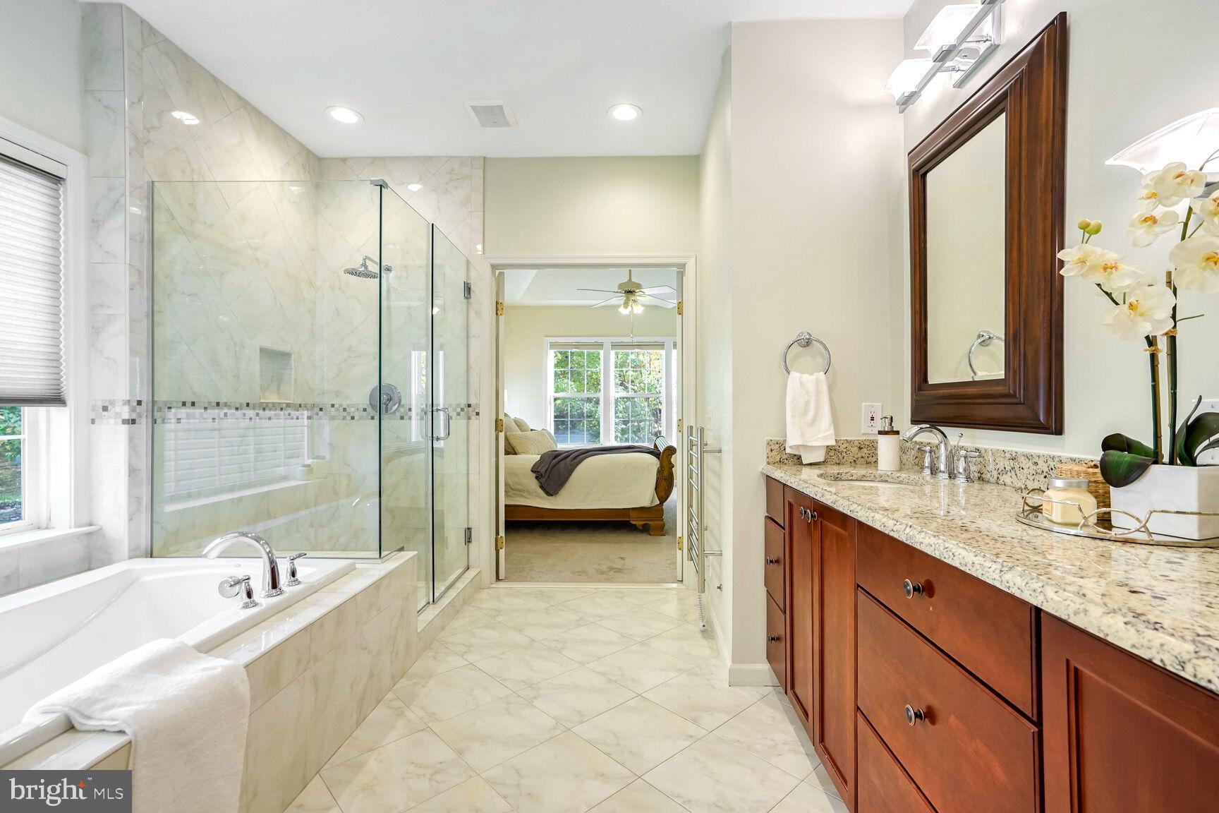 2459 Arctic Fox Way Reston, VA 20191 - Photo 23 of 45 Soaking Tub and Separate Shower, 2 sink vanity!