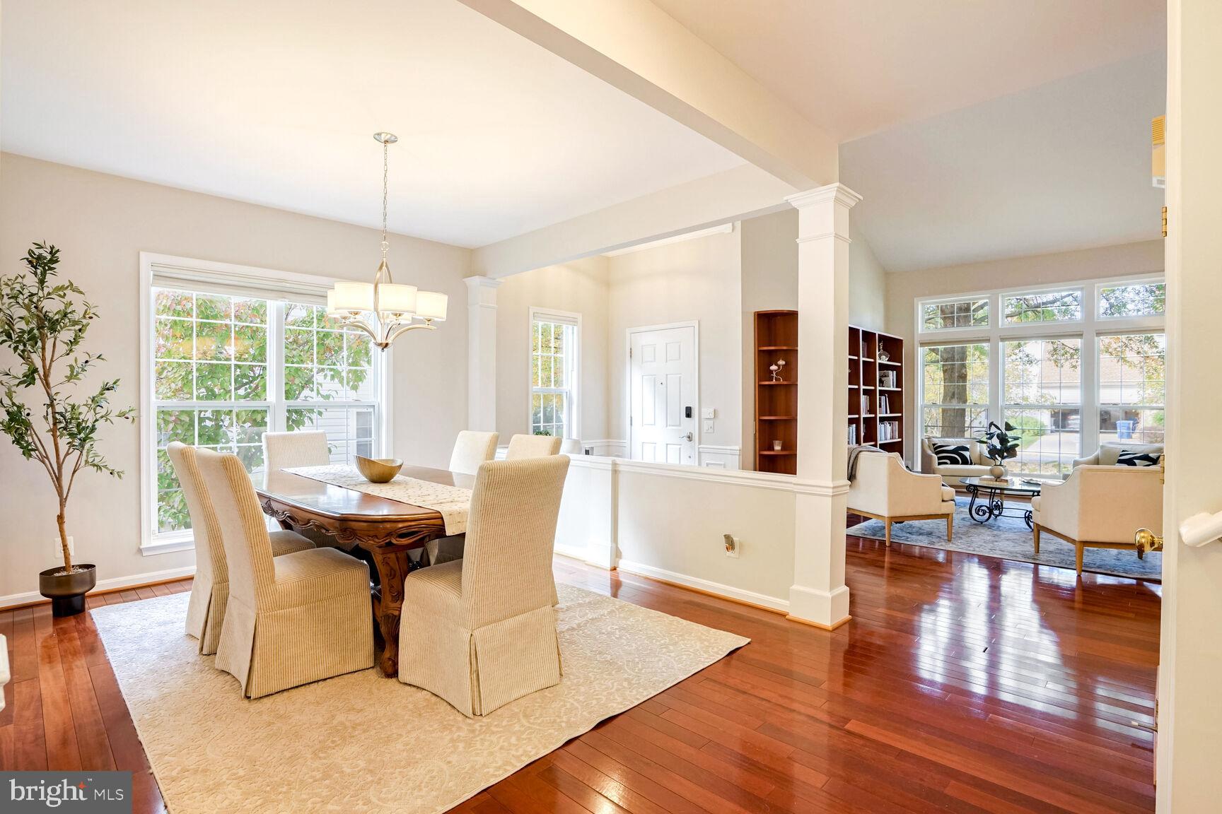2459 Arctic Fox Way Reston, VA 20191 - Photo 5 of 45 Dining Room - real hardwood floors