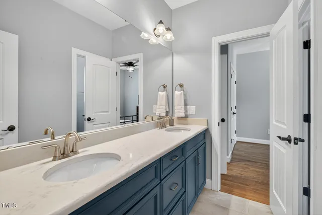 a view of a backyard with a garden