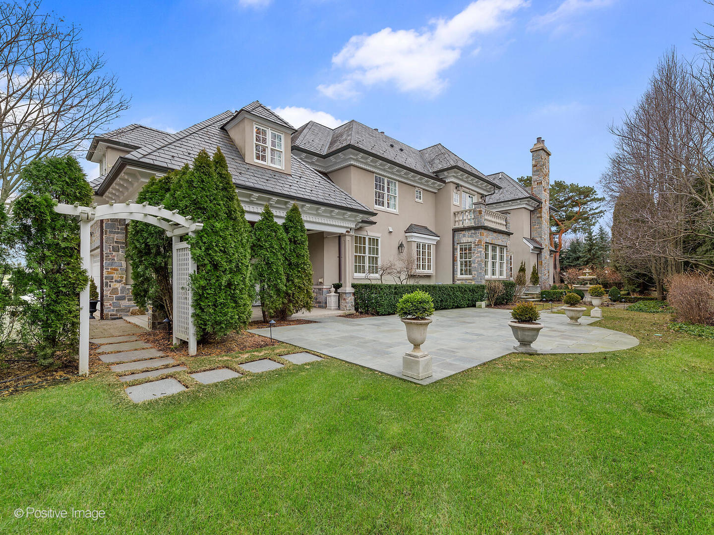 820 Taft Road Hinsdale, IL 60521 - Photo 42 of 46 a front view of a house with garden and porch