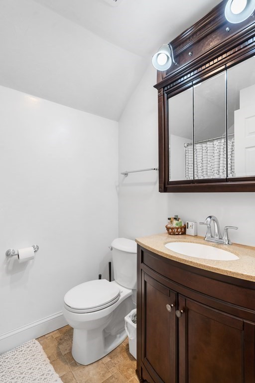 187 Freeman Road Charlton, MA 01507 - Photo 20 of 35 a bathroom with a toilet sink and mirror