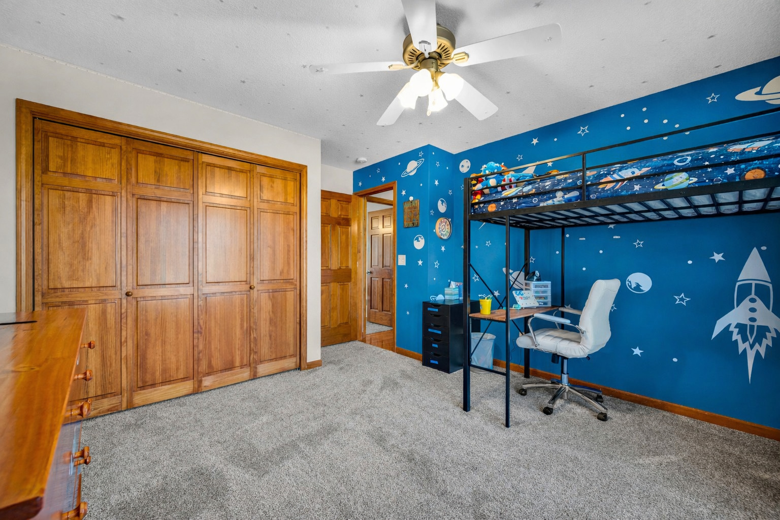 1829 Derek Drive Normal, IL 61761 - Photo 22 of 37 a dining room with furniture and chandelier fan