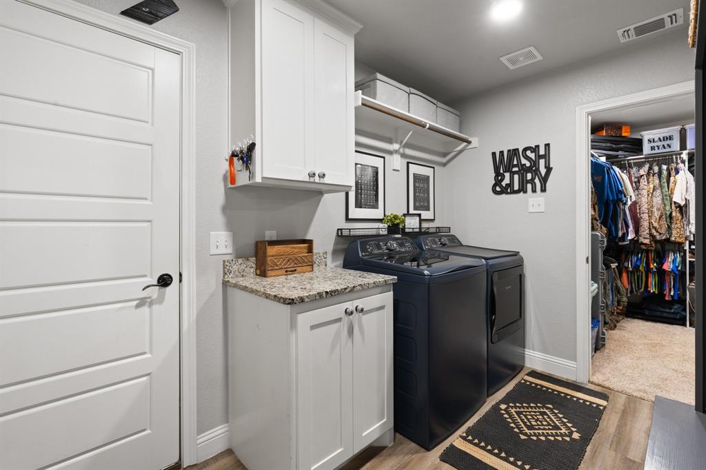 121 Treys Way Godley, TX 76044 - Photo 18 of 32 a view of storage and utility