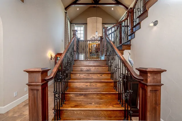 a view of a cabinet and window