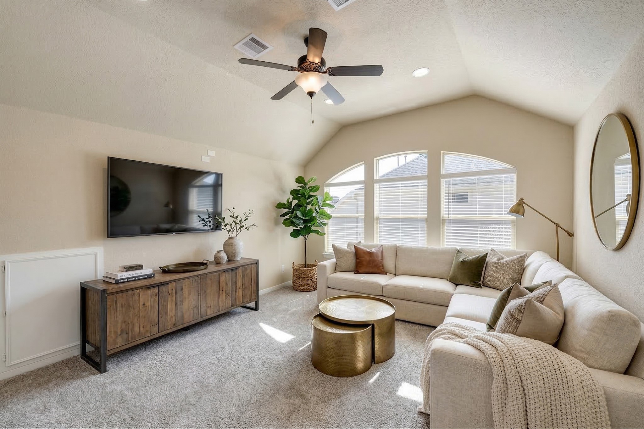 11 Red Wagon Drive Spring, TX 77389 - Photo 19 of 31 The game room is separated from the bedrooms and can also double as a movie room. Photo is virtually staged.