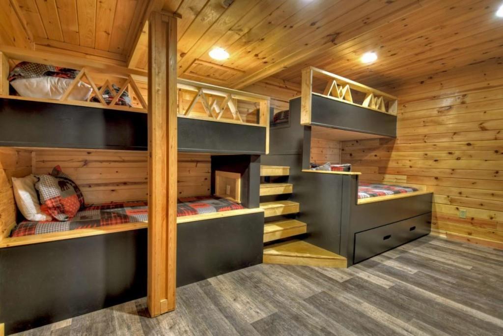 181 Ridge Circle Blue Ridge, GA 30513 - Photo 46 of 59 a room with lots of wooden cabinets