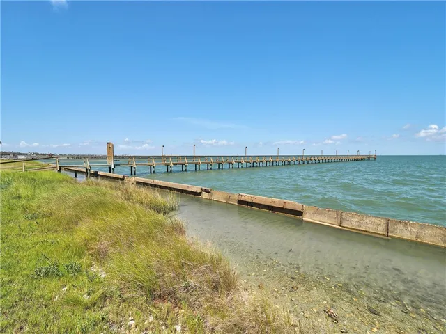 a view of an ocean with city view