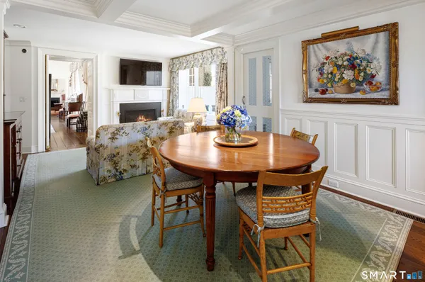 a view of a house with a garden and plants