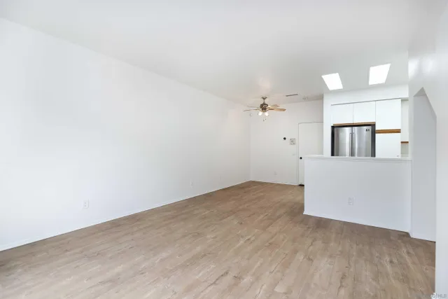 wooden floor in a room